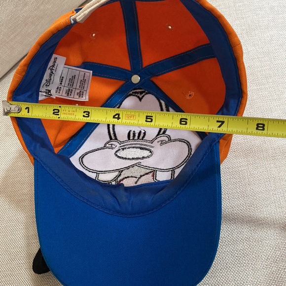 Goofy original cap hat Disney fun 🤩 vacation Halloween one size Velcro back - Picture 12 of 16